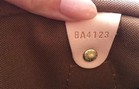 serial number louis vuitton bag
